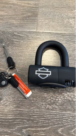 Harley Davidson Kryptonite Lock With Keys. New!