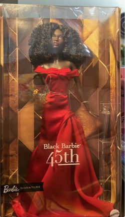 Limited edition Black Barbie 45th anniversary Doll