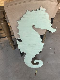 Hangable Wooden Seahorse Decoration