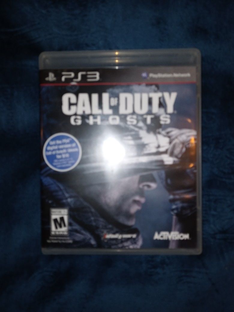 PlayStation 3 PS3 Call Of Duty Ghosts