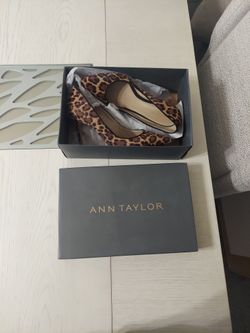 Ann Taylor Mila Leopard Haircalf Pumps – Size 8 – Like New