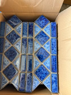 Fujiwa Porcelain waterline Swimming pool tile
