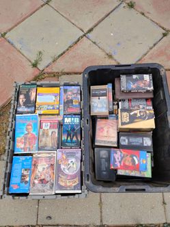 VHS LOT Action, Scifi, Kids, Disney etc MUST TAKE ALL