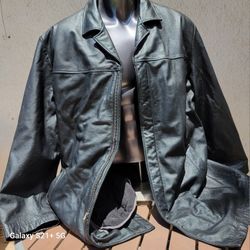 Men's Leather Jacket 2X Removable Insulation 