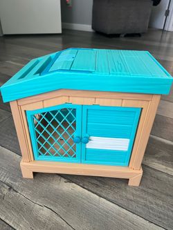 Toy Hamsters and Cage