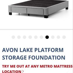 King Size Platform Bed Frame