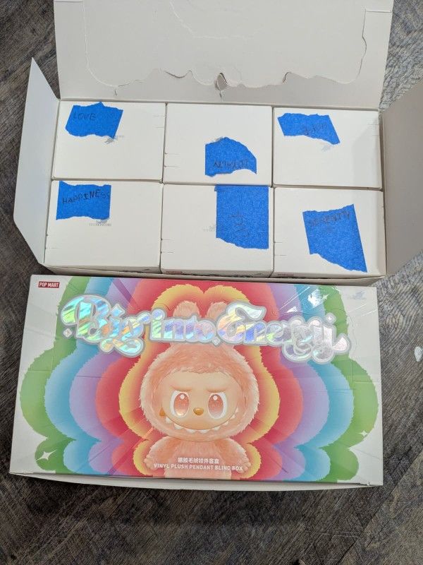 Popmart Authentic Labubu Big Into Energy Each