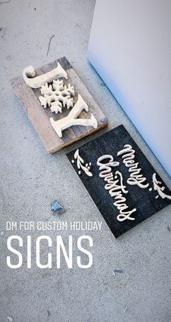 Custom wood art