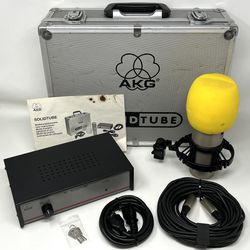 AKG SolidTube Condenser Studio Microphone Bundle
