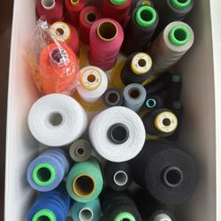 Mixed Thread Bundle – Various Colors & Types 