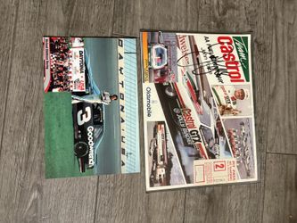 Nascar  Autograph Postcard Bundle