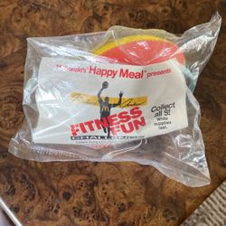 McDonald's Happy Meal Toy Michael Jordan Fitness Fun Challenge FOOTBALL 1991