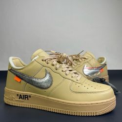 Air Force 1s Off White “sesame”