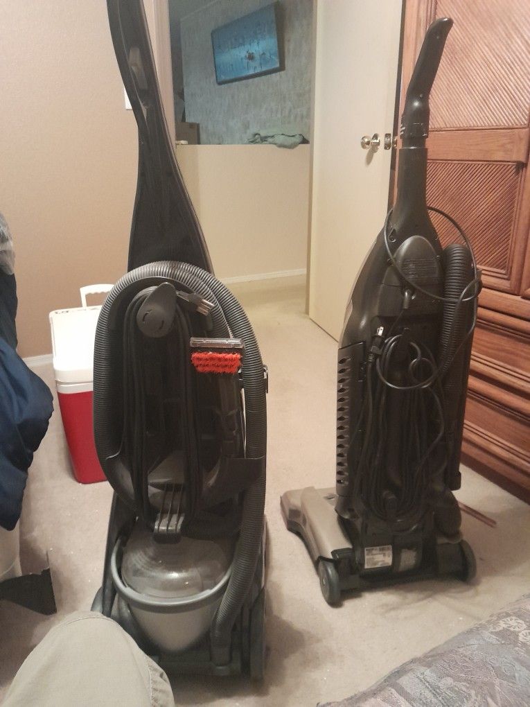 Hoover Vacuum Cleaner And Bissell Carpet Shampooer