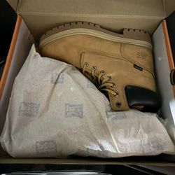 Timberland Steel Toe Size 10” Boots 