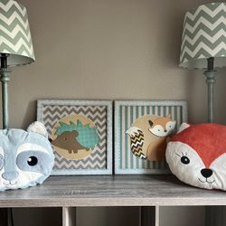 Nursery Woodland Fox Hedgehog Hobby Lobby