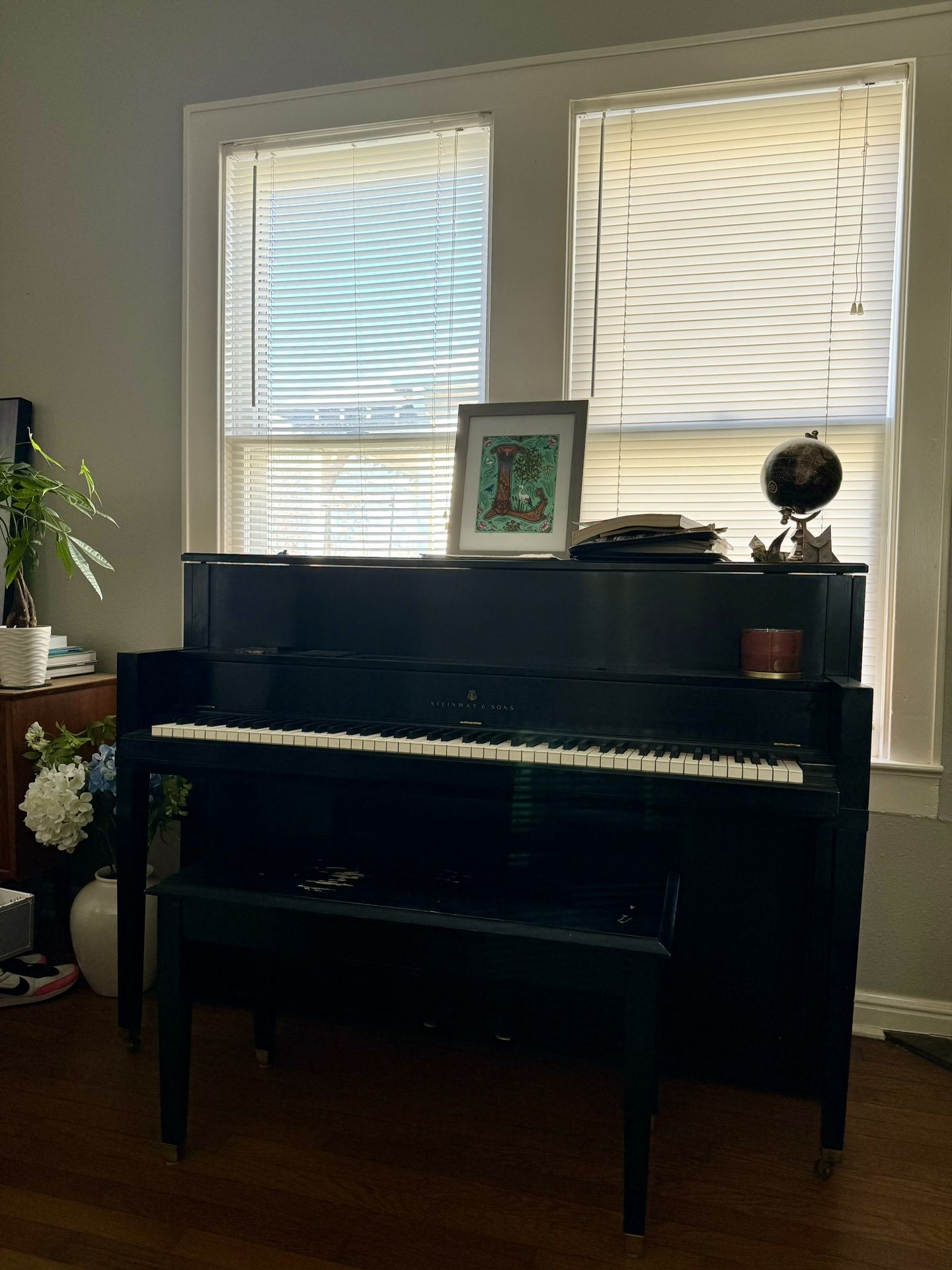 Steinway Upright Piano