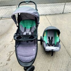 Stroller With Carseat $60 Pick Up Only BONANZA AND LAMB 