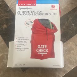 Stroller Airplane Gate Check Bag, Standard/Double, Waterproof Travel Protection