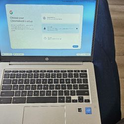 HP Chromebook 14A-NA0010NR 14" (32GB eMMC, Intel Celeron N4000, 1.1GHz, 4GB RAM)