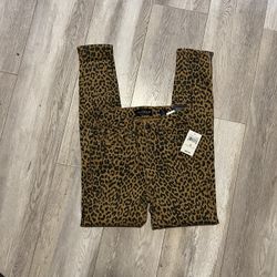 Lucky Brand Leopard Blk Dijon