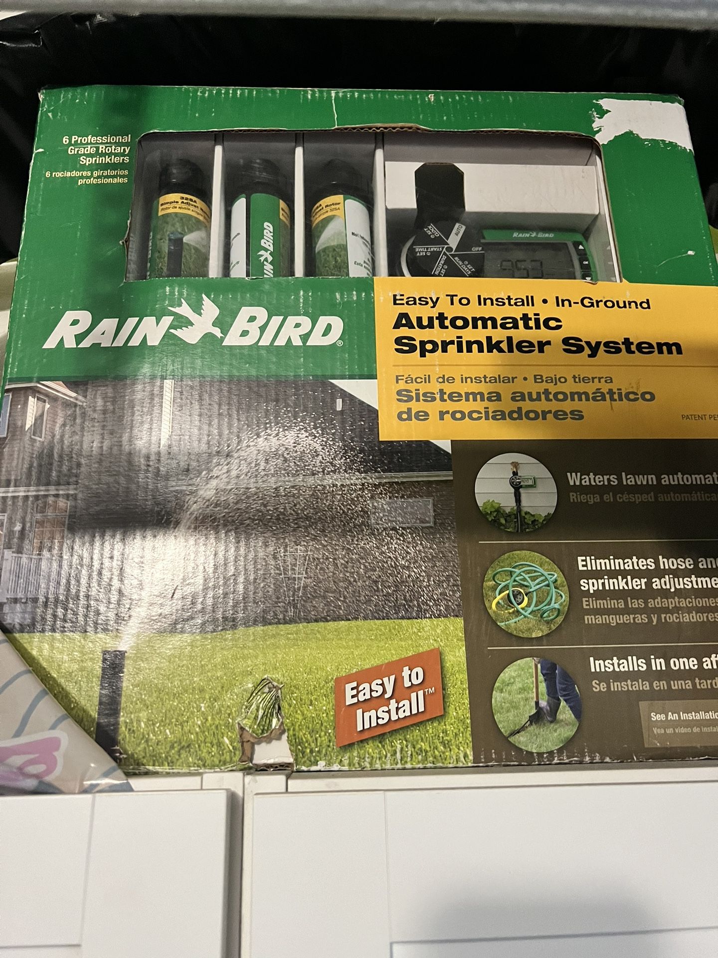 Rainbird Automatic Sprinkler System Brand New