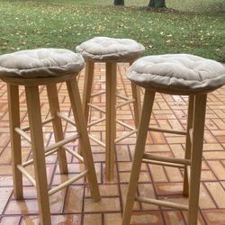 Bar Chair Each $16/. All $ 30 (+ sitting mat)