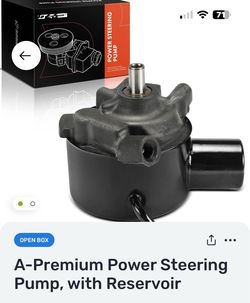 A-Premium Power Steering Pump, with Reservoir Compatible with Dodge & Chrysler & Plymouth - Charger, Town & Country, Challenger, 300, Aspen, B100, D10