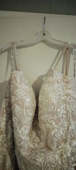 Oleg Cassini Lace Wedding Gown