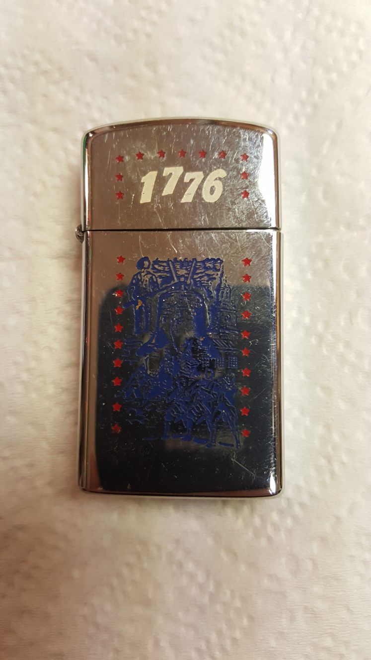 vintage bicentennial zippo lighter