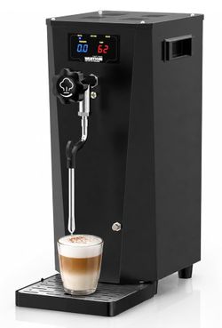 WantJoin Commercial Milk Frother - 20-Second Fast Heating Commercial Milk Steamer Machine