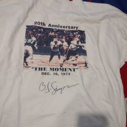 Signed Sweatshirt (OJ SIMPSON)