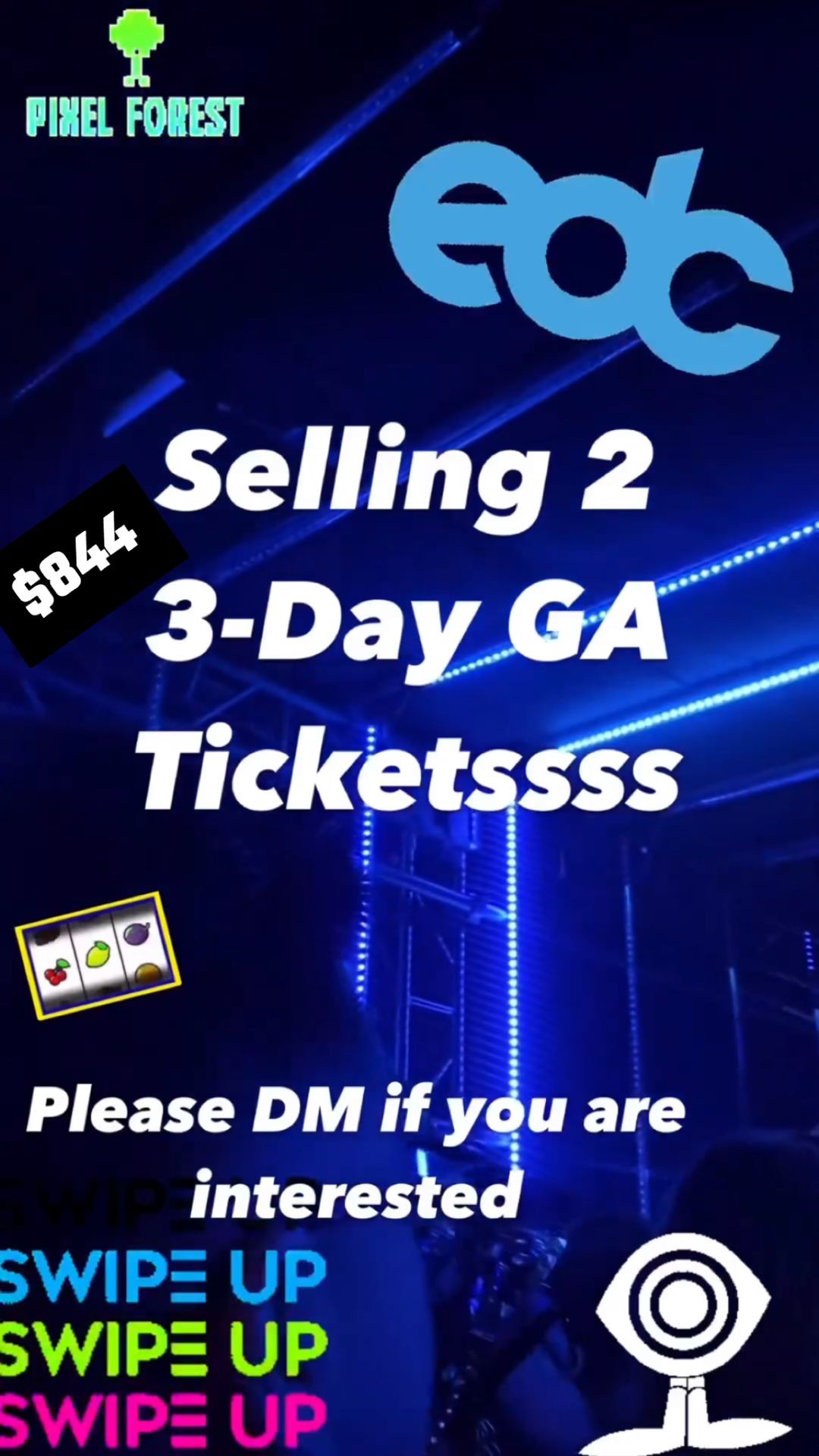 2024 EDC 3 -Day tickets (2ct)  **willing To Negotiate***