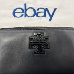 Tory Burch Lily Zip Continental Wallet Black