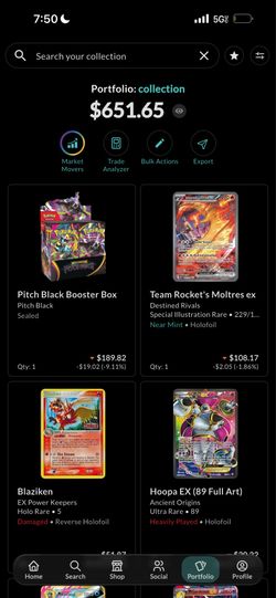 Pokemon collection