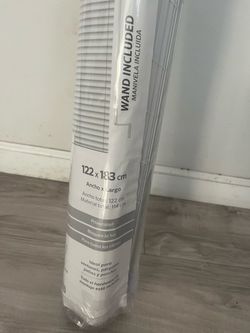 Exterior Roller Shade 48x72 White