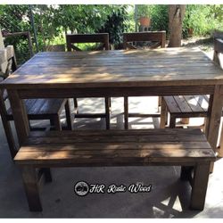 Rustic Dining Table 
