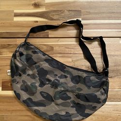 BAPE Nylon Camo Side/Waist Bag