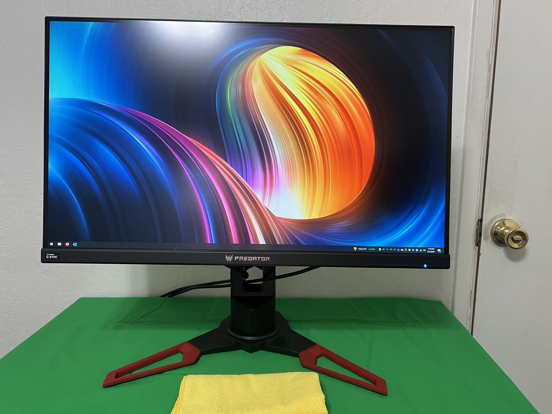 27” Acer Predator G-SYNC Certified Monitor 144Hz 2K 2560x1440