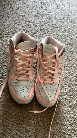 Nike Dunk Low Sneakers Peach Mint