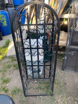 Wrought Iron Solid Wine Rack