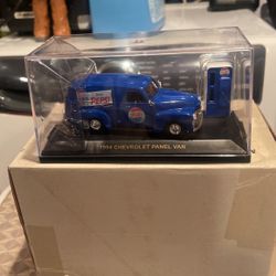 Diecast toy, 1954 Chevrolet panel van Pepsi