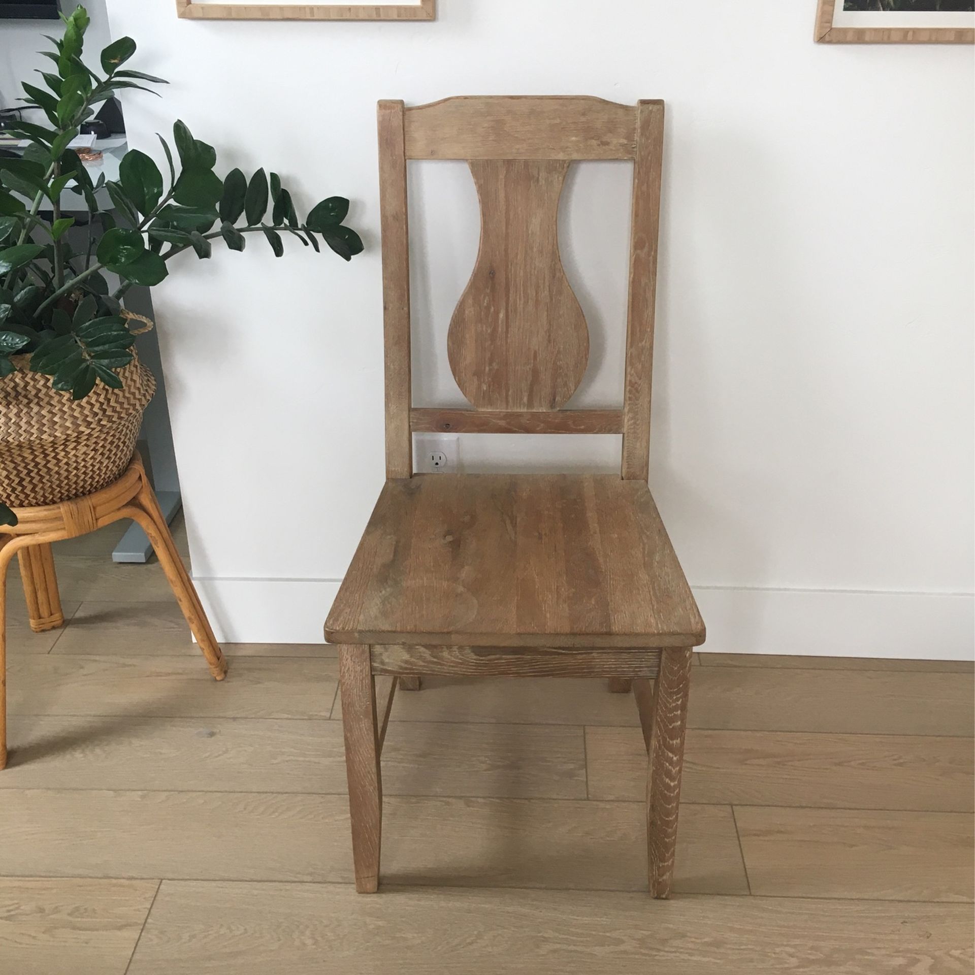 POTTERY BARN Solid Wood Chair