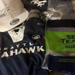 Seahawks Lot 50 Bucks Hat Brand New 