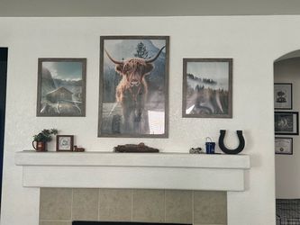 Framed Wall Art Set of 4