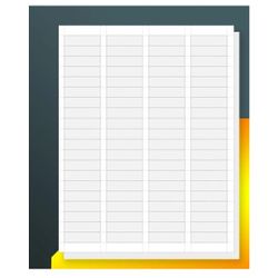 80UP 1.75" x 0.5" Return Address Labels for Laser & Inkjet Printers[100 Sheets,8000 Labels]