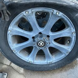  20" ATX AMERICAN RACING 6 LUG RIMS