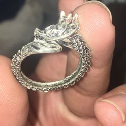 Set Dragon Stainless Steel Rings