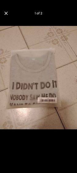 Kids Graphic Tee "I Didn't Do It"