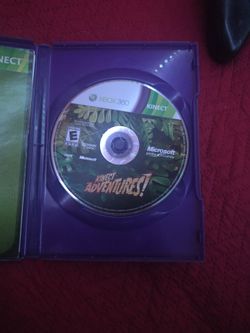 Xbox 360 kinect adventures